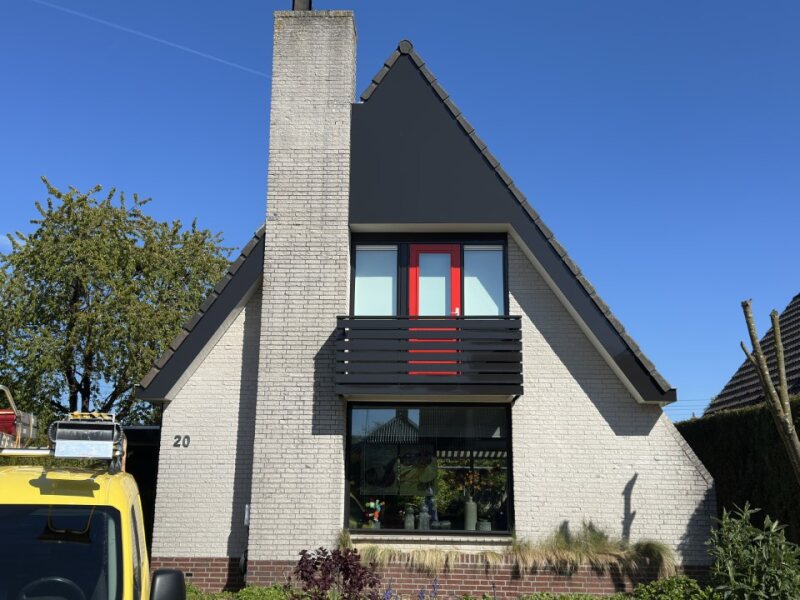 gevel na schilderwerk